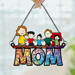 Personalized Gifts For Mom Suncatcher Ornament 03KAPU2504DA-Homacus