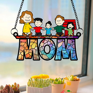 Personalized Gifts For Mom Suncatcher Ornament 03KAPU2504DA-Homacus