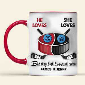 Personalized Gifts For Ice Hockey-loving Couple Coffee Mug 02hupu221124-Homacus