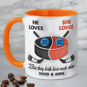 Personalized Gifts For Ice Hockey-loving Couple Coffee Mug 02hupu221124-Homacus