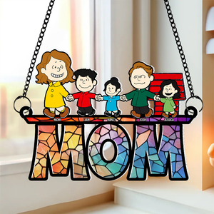 Personalized Gifts For Mom Suncatcher Ornament 03KAPU2504DA-Homacus