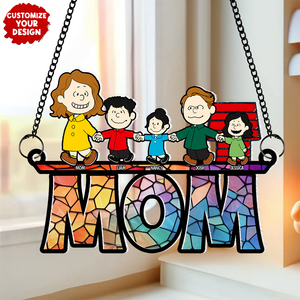 Personalized Gifts For Mom Suncatcher Ornament 03KAPU2504DA-Homacus