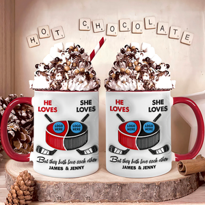 Personalized Gifts For Ice Hockey-loving Couple Coffee Mug 02hupu221124-Homacus