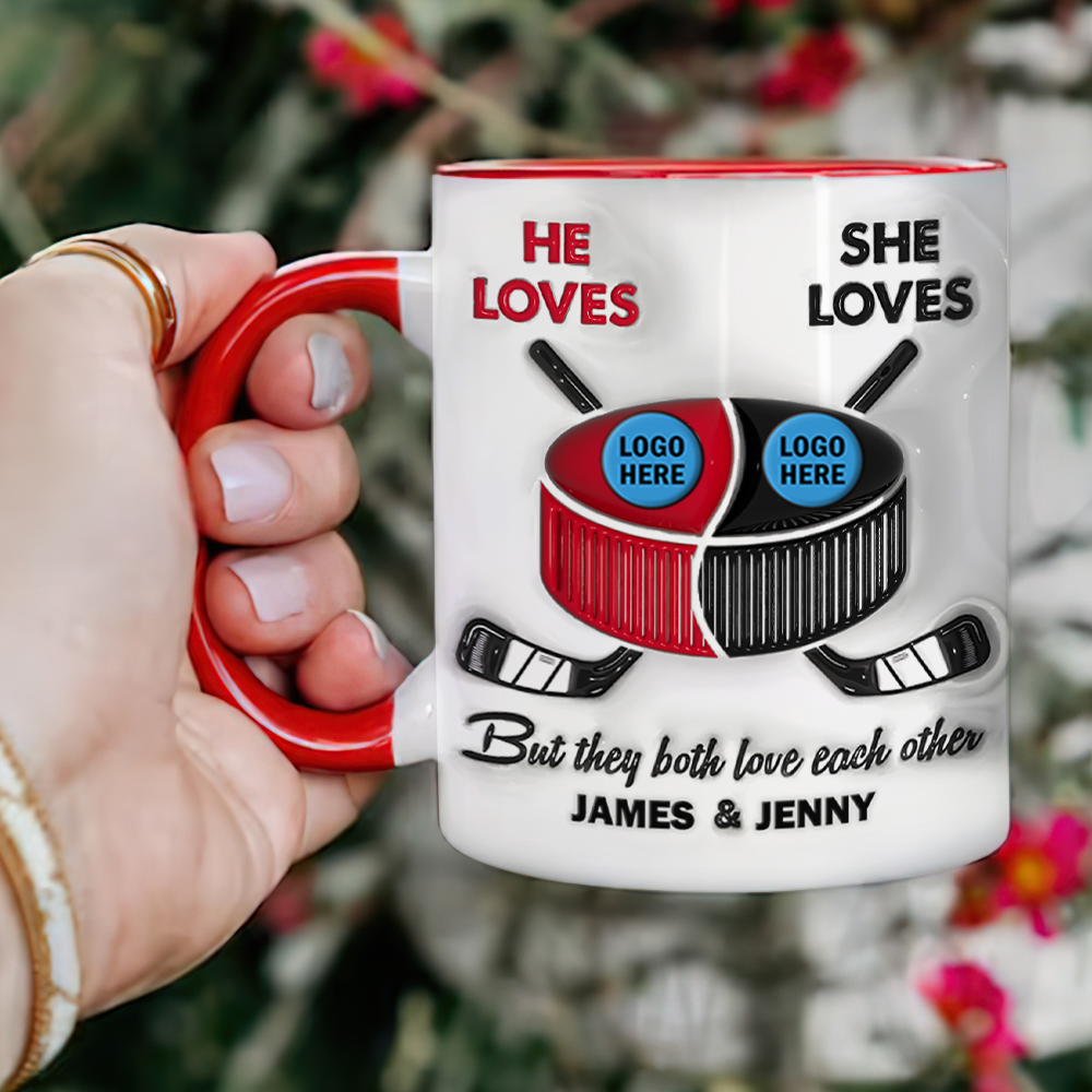 Personalized Gifts For Ice Hockey-loving Couple Coffee Mug 02hupu221124-Homacus