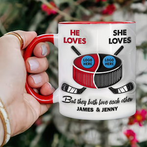 Personalized Gifts For Ice Hockey-loving Couple Coffee Mug 02hupu221124-Homacus