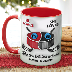 Personalized Gifts For Ice Hockey-loving Couple Coffee Mug 02hupu221124-Homacus