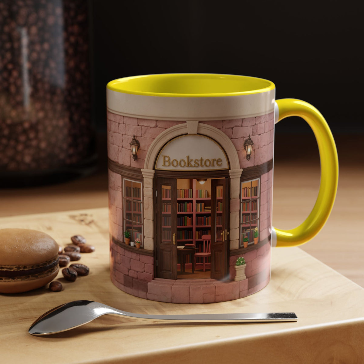 Custom Bookstore Mug - Personalized Coffee Mug - Book Lover Gifts-Homacus