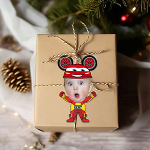 Personalized Custom Photo Face For Kids Acrylic Ornament 03KALU071124-Homacus