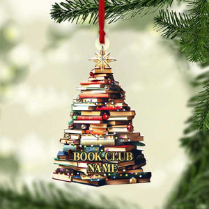 Personalized Gifts For Book Lovers Christmas Ornament 10ACXX240924-Homacus