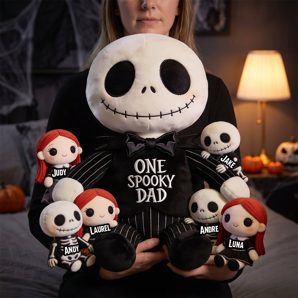 One Spooky Dad Custom Shape Pillow - Personalized Gifts For Dad 02pgdh110526-Homacus