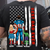 Hero Dad and American Flag - Personalized Father's Day Gifts For Dad Shirts-Homacus