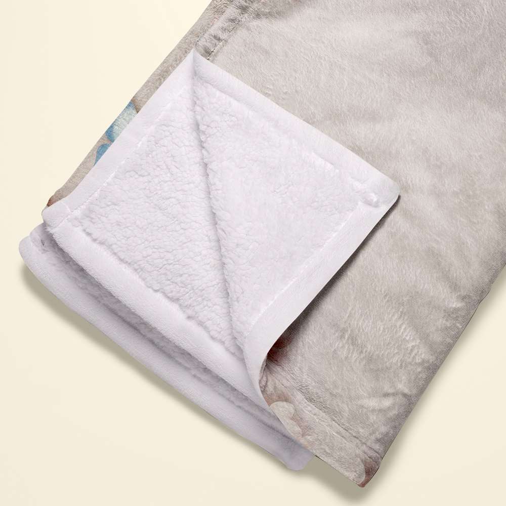 Personalized Gift For Mom Blanket Bloom Flowers 04KALU080125-Homacus