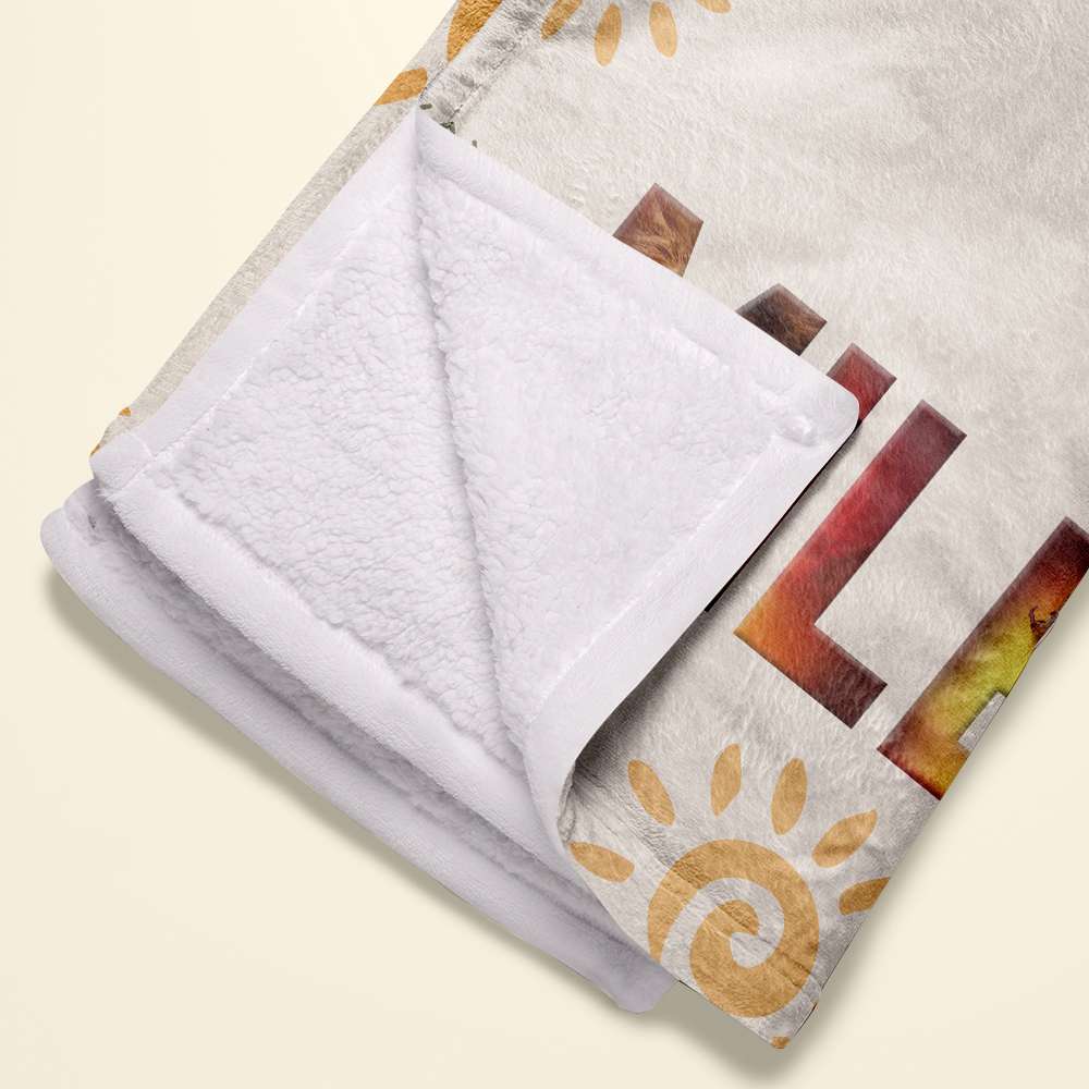 Personalized Gifts For Mom Lion Blanket - A Mother's Love Means MILELE 02OHLU110325-Homacus