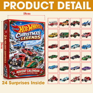Christmas Legends Advent Calendar Blind Box - Personalized Gifts For Speed Lovers 04tylu281026-Homacus