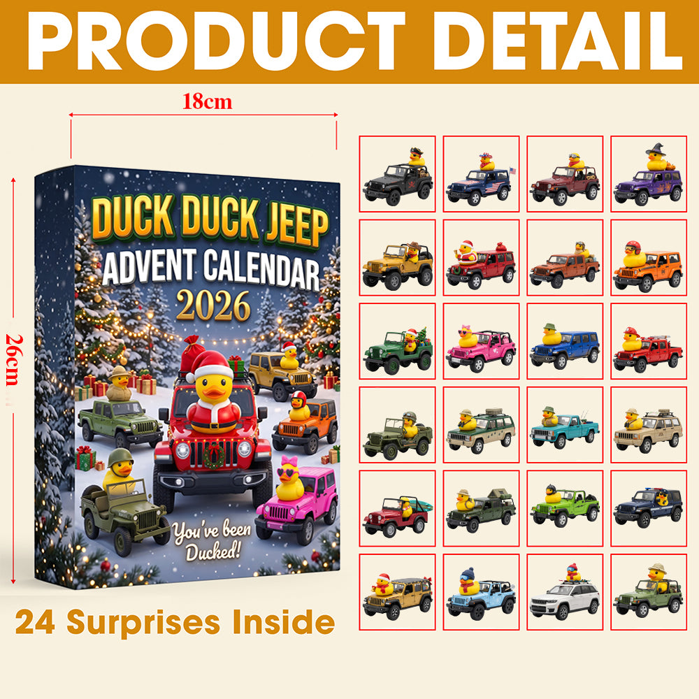 Duck Off Road Squad Blindbox - Personalized Gifts For Christmas Advent Calendar Blind Box 02NALU271026-Homacus