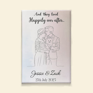 Line Art Couple Canvas - Custom Photo Gifts For Couple 01pgta080825-Homacus