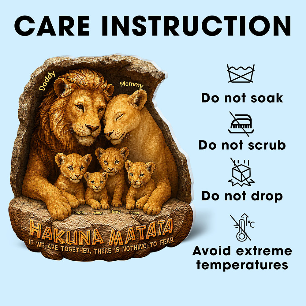 Fantasy Critter Dad Acrylic Plaque - Personalized Gifts For Father 01KALU250425-Homacus