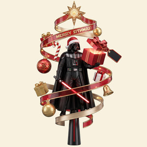 Dark Christmas Tree Topper - Personalized Gifts For Christmas 01hata110826-Homacus