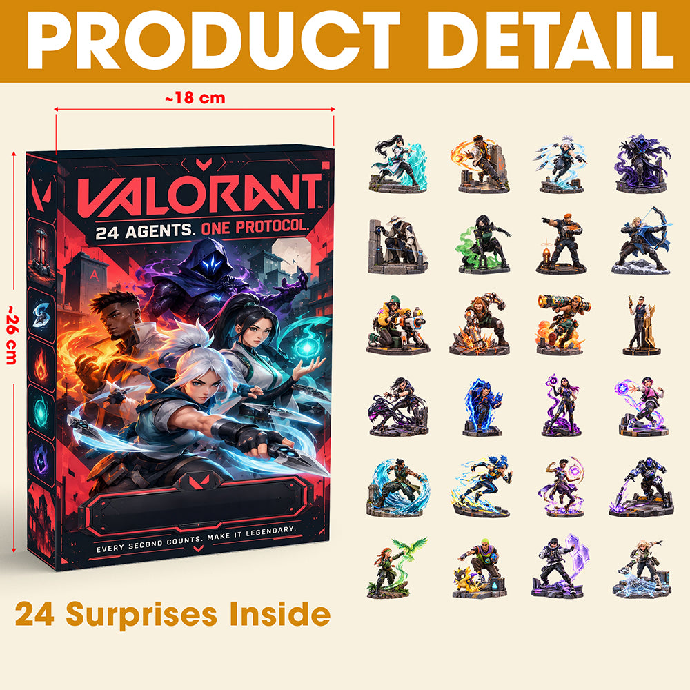 Gaming Advent Calendar Blind Box - Personalized Gifts For Christmas 03hata281026-Homacus