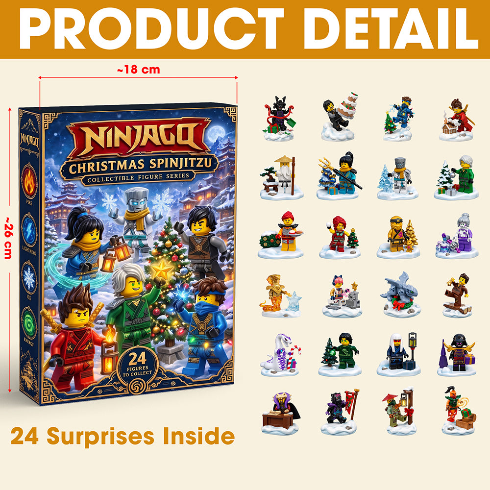 Elemental Figure Christmas Calendar Blind Box - Personalized For Cartoon Lovers 01TTTA291026-Homacus