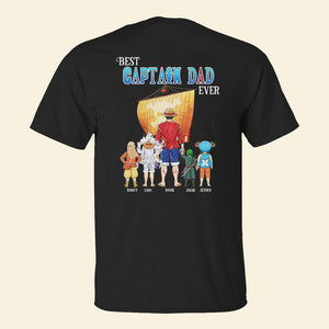 Personalized Gifts For Dad Shirt Best Captain Dad Ever 042hupu230324pa-Homacus