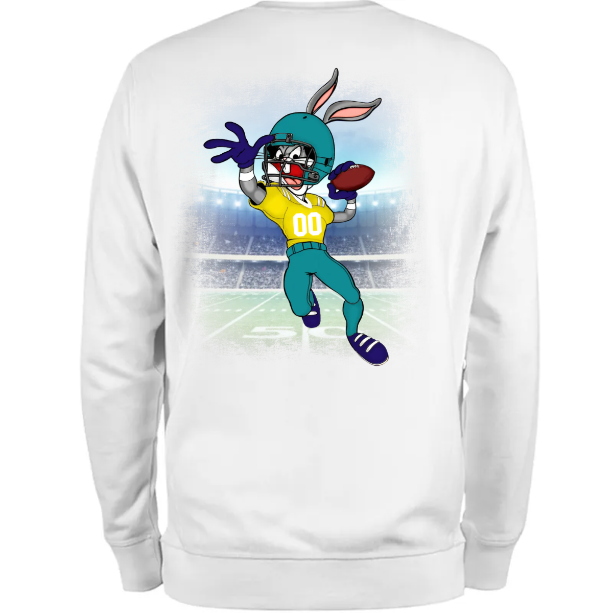 Custom Team Logo Gifts For Football Fan Shirt 01qhqn170123 American Football Bunny-Homacus