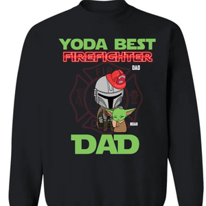 Personalized Gifts For Dad Shirt Best Firefighter Dad 22nthh060622-Homacus