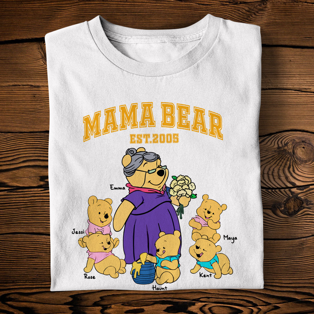 Personalized Gift For Mothers Shirt Lovely Bears 02OHLU180225-Homacus