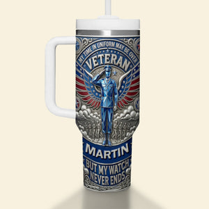 Veteran Proud Tumbler - Personalized Gifts For Veterans 05pamg100326-Homacus
