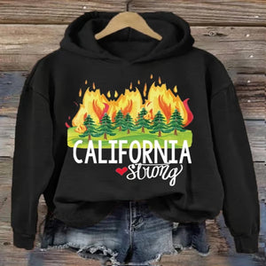 Pray For California Strong Shirt Los Angeles Fire Recovery Shirt-Homacus