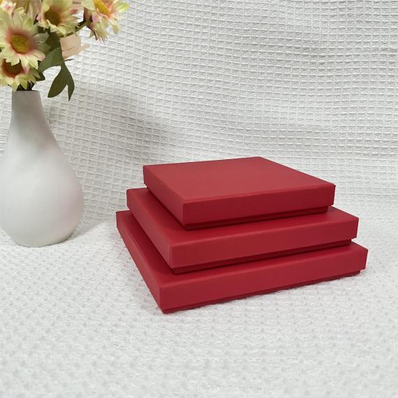 (HMC) Acrylic Plaque - Red Add-On Gift Box Service-Homacus