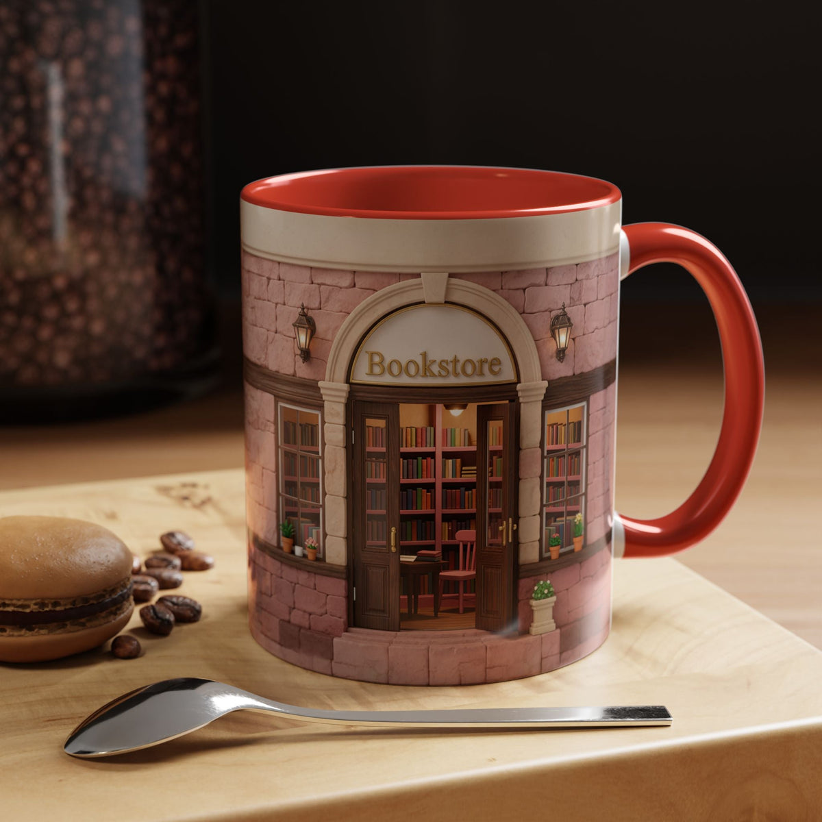 Custom Bookstore Mug - Personalized Coffee Mug - Book Lover Gifts-Homacus