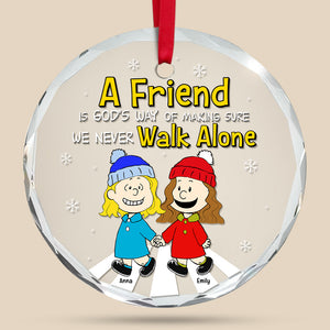 Personalized Gifts For Friends Christmas Ornament Friends 01TOQN121124DA-Homacus