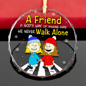 Personalized Gifts For Friends Christmas Ornament Friends 01TOQN121124DA-Homacus