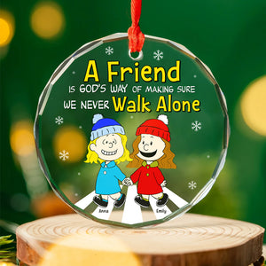 Personalized Gifts For Friends Christmas Ornament Friends 01TOQN121124DA-Homacus