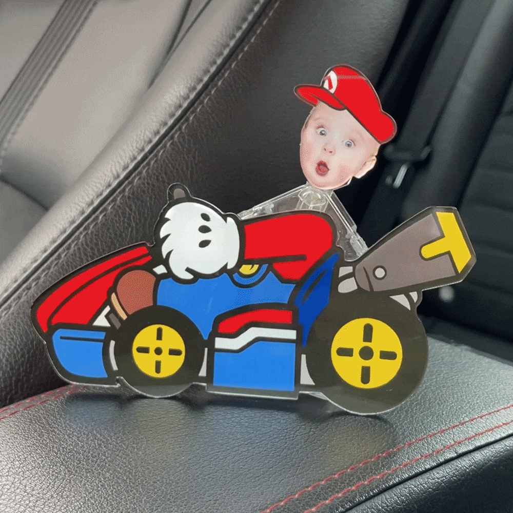 Cute Race Kids Shaking Head Standee - Personalized Custom Photo Gift For Kids 01HUMH030125-Homacus