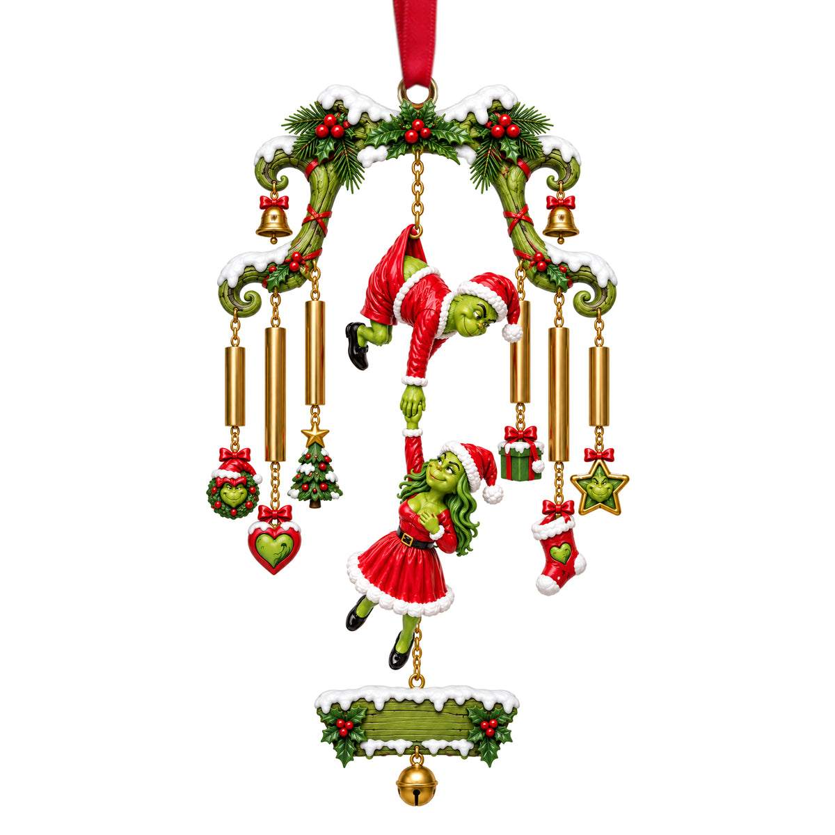 Naughty Couple Christmas Ornament - Personalized Gifts For Couple 02ohlu120926