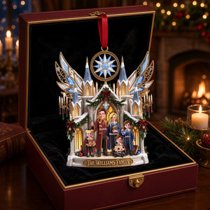 Fantasy World Family Acrylic Ornament - Personalized Christmas Gifts For Family 06halu030926