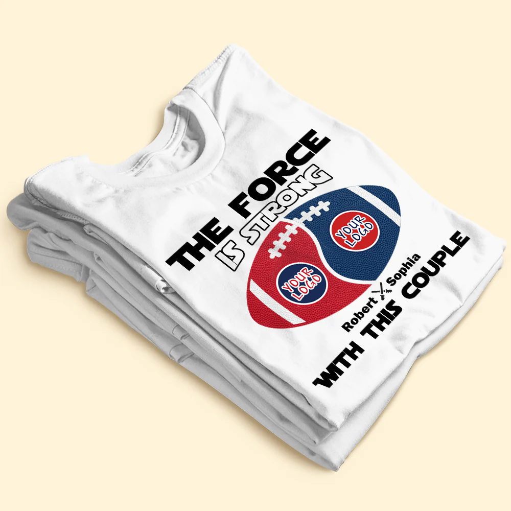 Custom Team Logo Gifts For Couple Shirt 01huti171123 American Football Team-Homacus