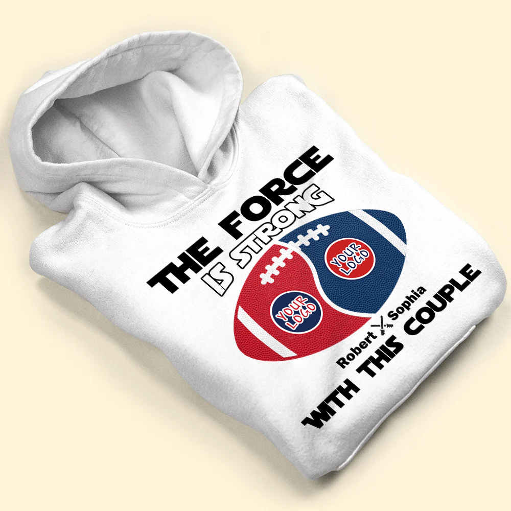 Custom Team Logo Gifts For Couple Shirt 01huti171123 American Football Team-Homacus