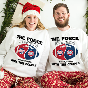 Custom Team Logo Gifts For Couple Shirt 01huti171123 American Football Team-Homacus