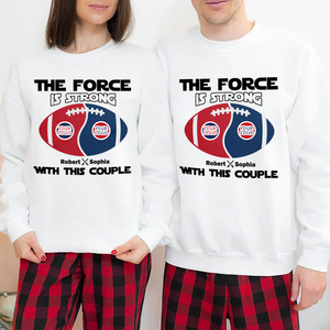 Custom Team Logo Gifts For Couple Shirt 01huti171123 American Football Team-Homacus