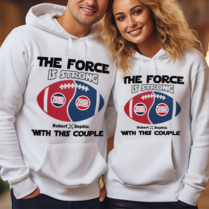 Custom Team Logo Gifts For Couple Shirt 01huti171123 American Football Team-Homacus