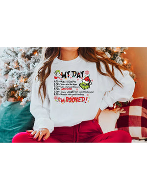 My Day Is Booked 103acxx260824 Christmas Shirt-Homacus