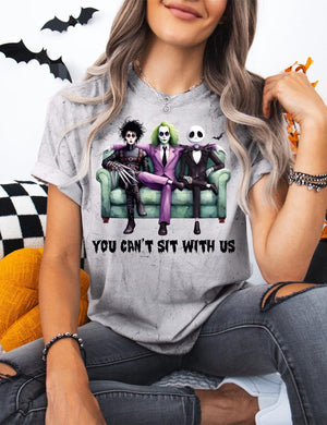 Gift For Halloween Shirt 10ACXX040924 You Can't Sit With Us-Homacus