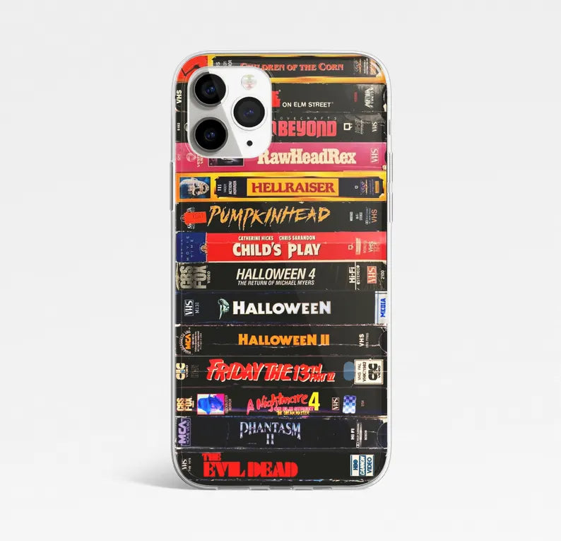 Scary Movie VHS Tape Phone Case - Gift For Horror Movie Fans 53laxx180725-Homacus