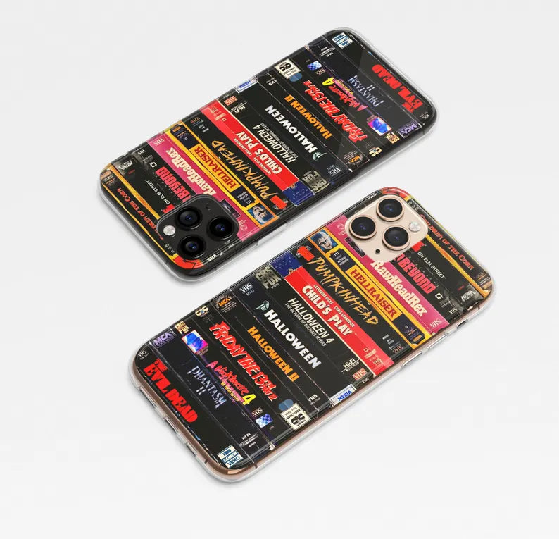 Scary Movie VHS Tape Phone Case - Gift For Horror Movie Fans 53laxx180725-Homacus