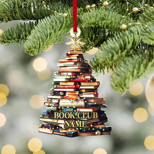 Personalized Gifts For Book Lovers Christmas Ornament 10ACXX240924-Homacus