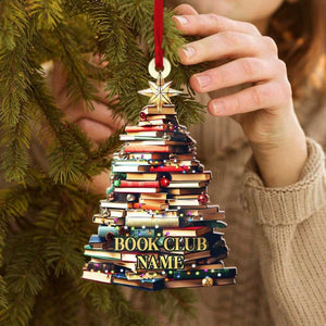 Personalized Gifts For Book Lovers Christmas Ornament 10ACXX240924-Homacus