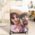 Custom Photo Luggage Cover Funny Face Gift For Upcoming Trips-Homacus